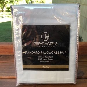 Luxury pillowcase set 425 thread count Great Hotel